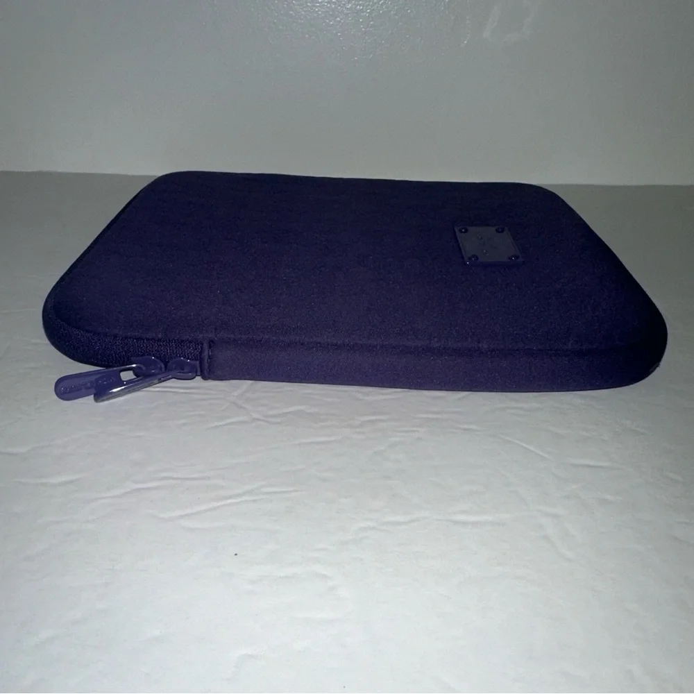 Michael Kors Purple Padded zip around iPad holder